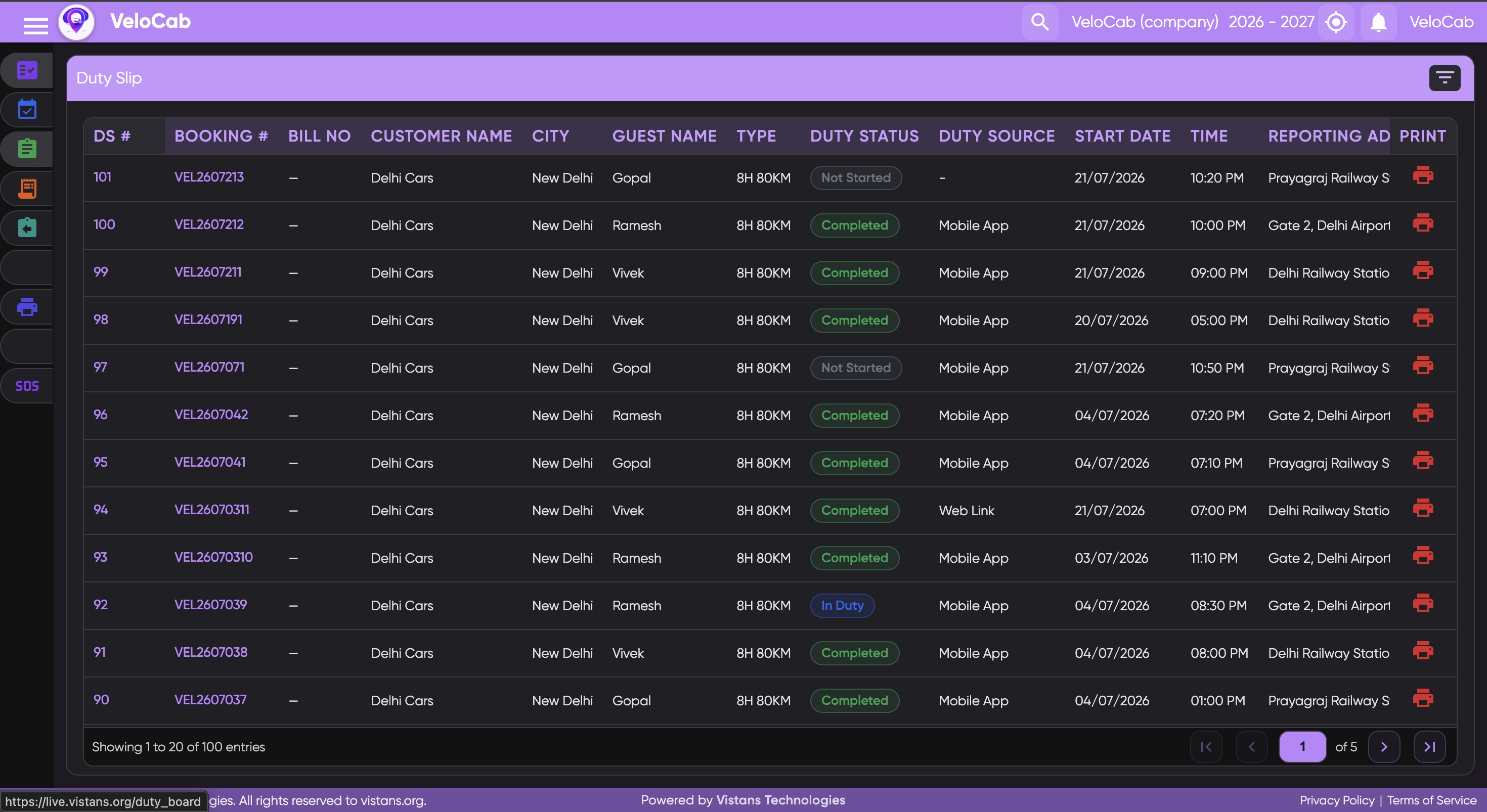 Fleet Operations Platform — screen 4 of 9